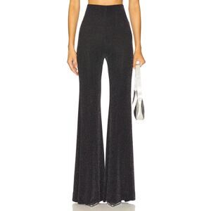 Show Me Your MuMu Black Metallic Bowie Bells Pants